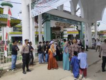 Polres Langkat Lakukan Pengamanan Kunjungan Ustad Abdul Somad
