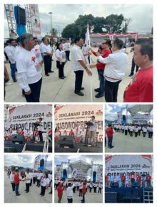 Pengurus DPC Prabowo Mania 08 Toba Periode 2023-2026 Dikukuhkan
