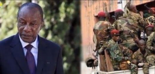Militer Lakukan Kudeta di Guinea, Presiden 3 Priode Diculik, Konstitusi Dibubarkan