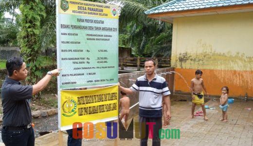 TP4D Kejaksaan Negeri Blusukan ke Desa Monitoring Bangunan Prasarana