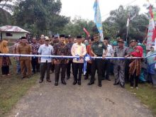 Pencanangan TNI Manunggal KB Kes Tingkat kabupaten Di Desa Siali-ali