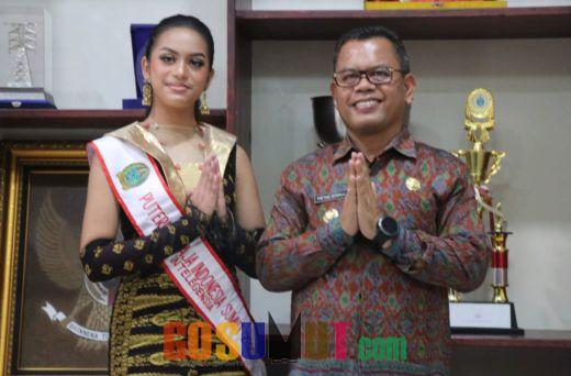 Bupati Toba Minta Putri Batik Remaja Indonesia dari Sumut Ceritakan Filosofi Batak Naraja