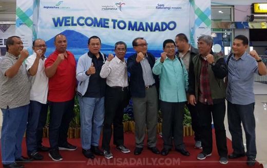 Hore! Tim Pemenangan PON 21 Aceh-Sumut Jemput Dukungan ke Manado dan Gorontalo