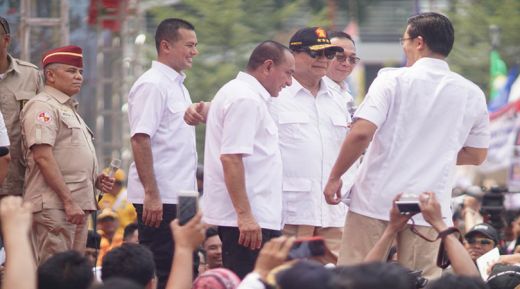 Bergema Yel-yel Prabowo Presiden di Deklarasi Edy-Ijeck