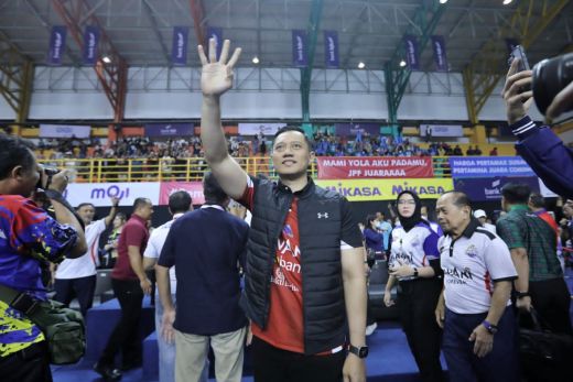 AHY dan SBY Tonton Laga Perdana LavAni di Proliga 2023: Semoga Pertahankan Juara