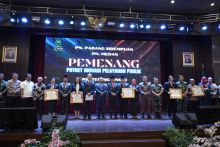 Bersama Ketua PN Kisaran dan Forkopimda, Bupati Asahan Hadiri Undangan Sidang Istimewa Pengadilan Tinggi Medan