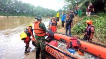 Bocah Enam Tahun Tenggelam di Sungai Batang Pane Paluta, Basarnas Tabagsel Terjunkan Tim Pencarian