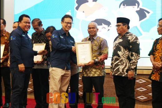 Plt Bupati Palas Terima Penghargaan Juara 2 Terbaik Sub PIN Polio se Indonesia dari Kemenkes RI