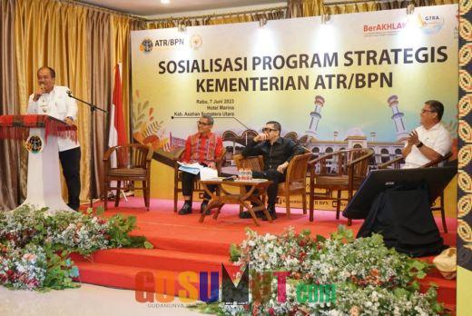 100 Kades di Asahan Ikuti Sosialiasi tentang Program Pendaftaran Tanah Sistematis Lengkap