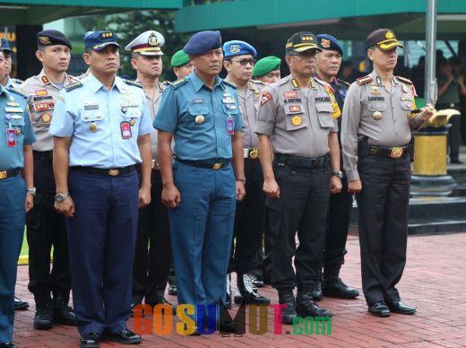 Kapolrestabes Medan Hadiri Gelar Pasukan PAM VVIP