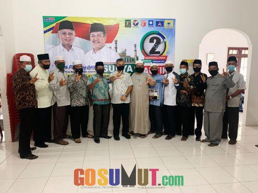 Sejumlah Ustadz di Kabupaten Asahan Siap Menangan Paslon Surya-Taufik di Pilkada