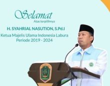 Ustadz Syahrial Terpilih Ketua Umum PAW MUI Labura Periode 2019-2024