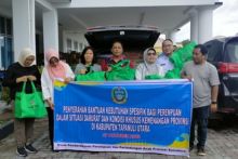 Kementerian PP dan PA RI Beri Bantuan kepada Korban Gempa Bumi Taput