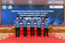 Pengurus Korpri Sumut 2019-2024 Dikukuhkan, Pj Gubernur Sumut Titip Beberapa Pesan Penting