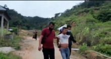 Diduga Ketakutan Ditangkap Polisi, Pria Tersangka Bandar Narkoba di Padangsidimpuan Miting di Celana