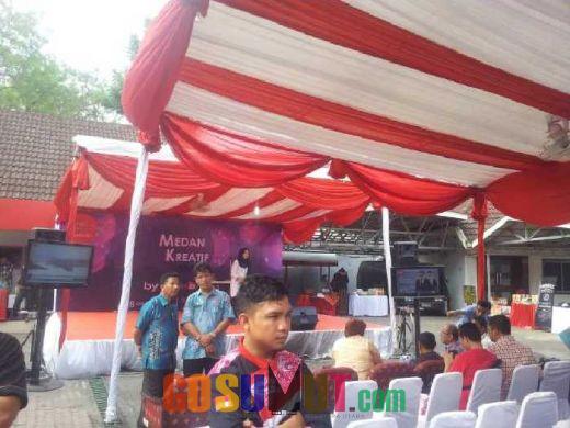 Pesta Medan Kreatif Yang Diadakan Indihome Fiber Telkom
