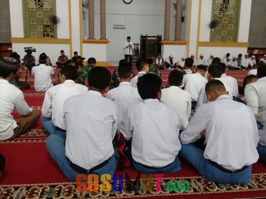 Dzikir Akbar Sambut HUT Asahan di Mesjid Agung Ahmad Bakrie