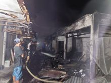 Musibah di Labusel, 296 Kios di Pajak Inpres Kotapinang Musnah Terbakar