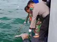 Dipimpin Kapolsek, Jasad Rudi Ditemukan di Perairan Tanjung Leidong