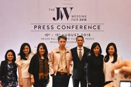 JW Marriott Medan Gelar JW Wedding Fair, Segala Hal Tentang Pengantin ada di sini...