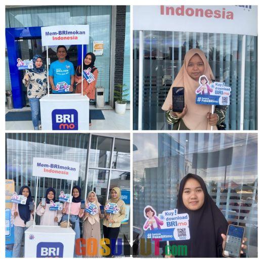 BRI Kantor Cabang Sibuhuan Promosi dan Edukasi Masyarakat Aplikasi memBRImokan Indonesia