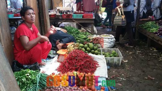 Harga Sembako di Pasar Tradisional Sibuhuan Melonjak