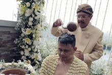 Erry Nuradi Ikuti Tradisi Siraman Putrinya Jokowi
