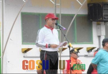 Sekdakab Faisal Hasrimy Buka Pekan Olahraga Porkab dan Korpri Kabupaten Sergai 2019