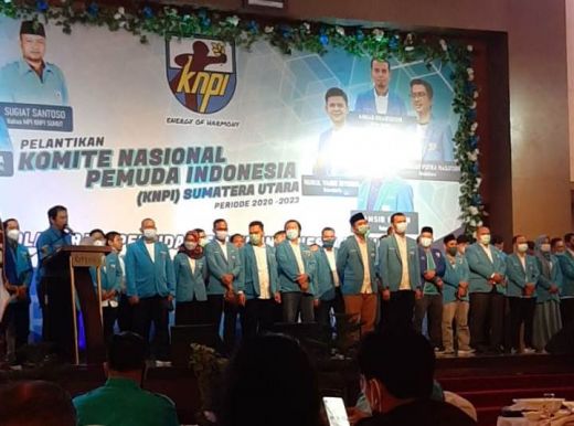 DPP Lantik Samsir Pohan Jadi Ketua KNPI Sumut