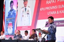 Rapat Pimpinan KPU se-Sumut, Partisipasi Pemilih Diharap Semakin Tinggi