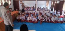 Samapta dan Binmas Polres Palas Berikan  Edukasi Penyuluhan Kamtibmas ke Peserta Didik