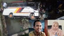 Kecelakaan Bus, Jenazah Kadis Koperindagkop UMKM dan Kadiskominfo Agam Pagi Ini Sampai di Agam