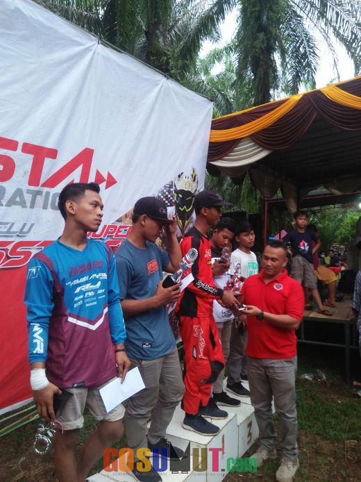 Super Grasstrack, Aditiya Purba juarai U-17 trofy Camat Bahorok Dameka Putra Singarimbun