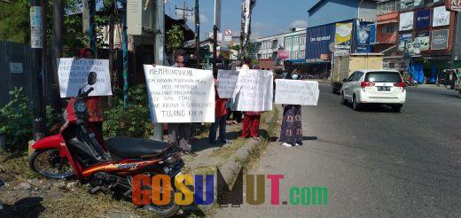 Pensiunan PTPN II Protes di Ground Breaking Kota Deli Megapolitan