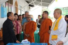 Rombongan Bupati Labuhanbatu Kunjungi Yayasan Buddhis Jayanti