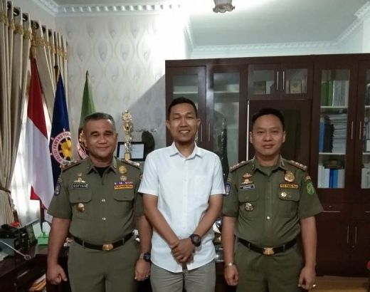 Kasatpol PP Kota Medan Dukung Jalan Sehat Peringatan Sumpah Pemuda