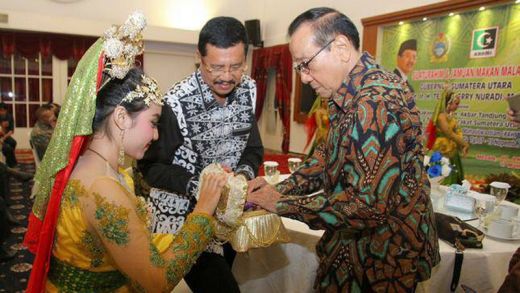 Akbar Tanjung Tegaskan Golkar Harus Serius Dukung Tengku Erry dan Ngogesa