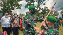 Pangdam I/BB Lepas Personel Satgas Pamtas ke Papua