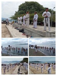 Karateka Kala Hitam Indonesia Toba dan Taput Gelar Latihan Gabungan