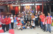 Bupati Taput Tutup Open Turnamen Tenis Meja Soekarno Cup se-Sumatera Utara