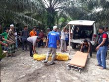 Warga Kota Pinang Dihebohkan Penemuan Mayat Membusuk di Sungai Barumum