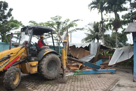 Akan Dibangun Depo BRT Mebidang,  Aset Pemko Medan di Kelurahan Tanjung Selamat  Ditertibkan