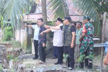 Bupati Labuhanbatu Tinjau DAS di Desa Tanjung Harapan dan Jalan Desa Sukosari