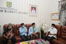 Kunjungan Silaturahmi Pengurus BKPRMI, Darma Wijaya: Sebelum Ramadhan Gerakan Zakat Pegawai Dilaunching