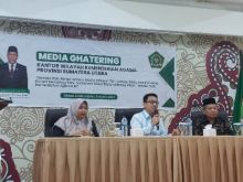 Silaturahmi dengan Wartawan,  Ini Imbauan Kemenag Sumut Sambut Ramadan