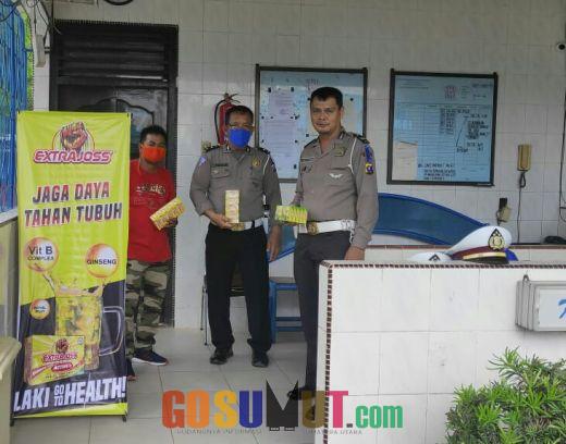 Peduli Daya Tahan Garda Terdepan Pahlawan Covid-19, Extrajoss Bersimpati Kepada TNI-Polri