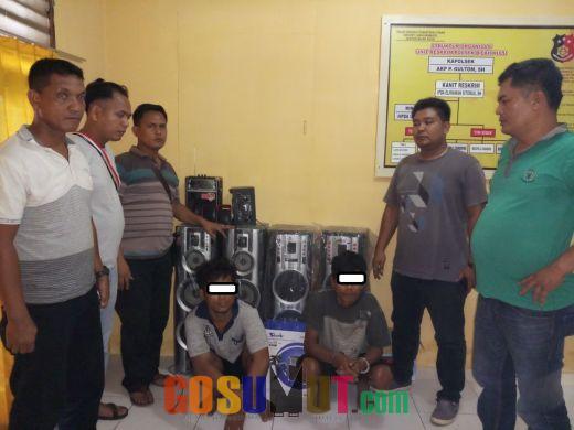 Barang Elektronik Raib, Polisi Sikat 2 Pelaku Curat dari Riau