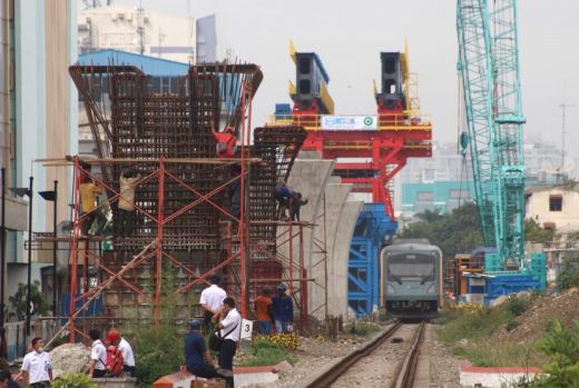 Jalur Layang KA Medan Selesai Akhir 2018
