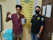Digrebek Polisi, Akiong Gagal Hisap Sabu