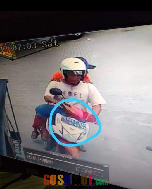 Pencuri Sepmor yang Terekam CCTV di Tebingtinggi Hingga Kini Belum Tertangkap, Padahal Pelaku Sudah Diketahui